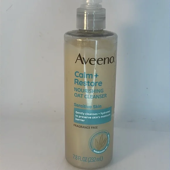 Aveeno calm & restore nourishing oat cleanser New - Picture 5 of 6